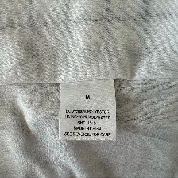 Romeo & Juliet Couture Short Sleeve Mini Dress Checkered Grid Print EUC Medium - Picture 5 of 6